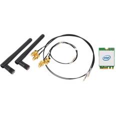 Nettverkskort & Bluetooth-adaptere Shuttle WiFi Kit M2 Intel AX200 Bluetooth