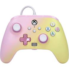 PowerA Xbox Series X Handbedienungen PowerA Xbox Series Enhanced Wired Controller - Pink Lemonade