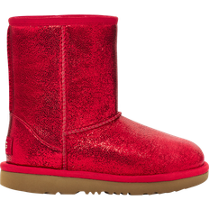 UGG Girl's Classic II - Red/Red/Metallic