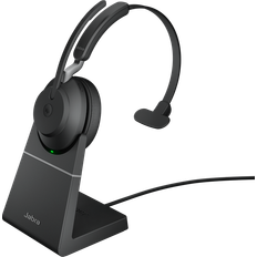 Headsets og ørepropper Jabra Evolve2 65, Link 390c UC Mono Desk Stand