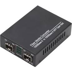 Medienkonverter Digitus DN-82133, 1000 Mbit-s, 1000Base-X, 100Base-X, 1000Base-X, Fast Ethernet, Gigabit Ethernet, 100,1000 Mbit-s, 100BASE-X