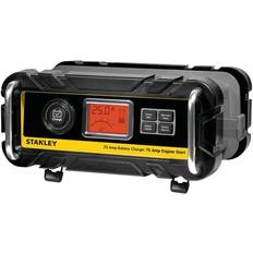 Stanley battery charger Stanley 25A 12V Automatic Battery Charger with 75A Engine Start