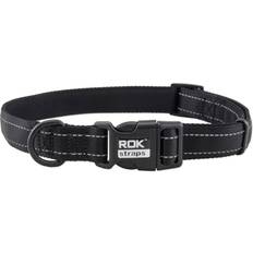 Rok Halsband ställbart Black S