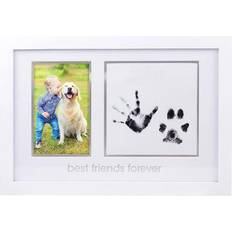 Pearhead Our Best Friends 4-Inch X 6-Inch Print Frame White 4" X 6" Maleri