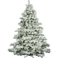 Christmas Decorations Vickerman Artificial Indoor Flocked Alaskan Pine Christmas Tree 78"