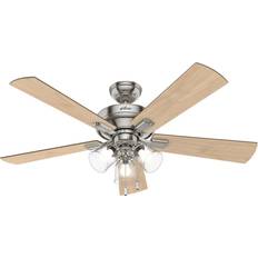 Cold Air Fans Ceiling Fans Hunter Fan 52" Crestfield-Brushed Nickel