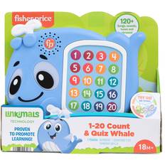 Fisher-Price Linkimals Counting Colors Peacock Baby Learning Toy with  Lights and Music - French Version