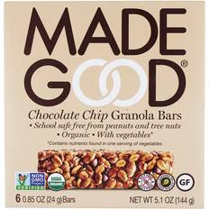 Made Good Organic Granola Bars Chocolate Chip 6 Bars