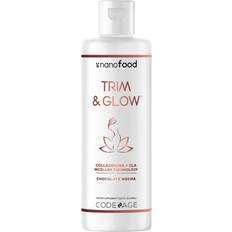 Codeage Nanofood Trim & Glow Collagen HA CLA Micellar Technology Chocolate Mocha 15.22 fl oz