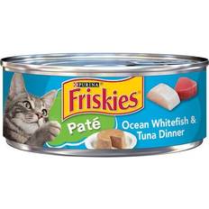 Cat Food - Fish & Reptile Pets Friskies Classic Pate, Ocean Whitefish & Tuna Dinner