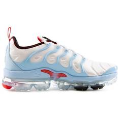 nike air vapormax plus white/university red