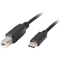 Lanberg USB C-USB B 2.0 0.3m