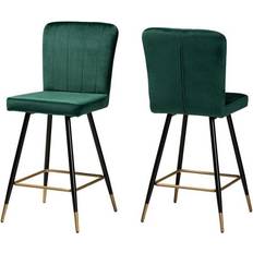 Baxton Studio Preston Bar Stool 42.1" 2