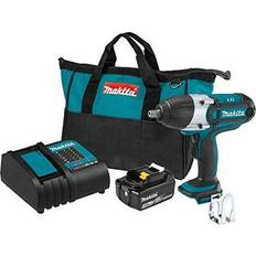 Makita Drills & Screwdrivers Makita XWT04S1 18V LXTÂ Lithium-Ion Cordless 1/2" Sq. Drive Impact Wrench Kit (3.0Ah)