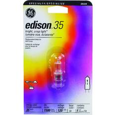 GE 35-Watt Edison Halogen Quartz Light Bulb