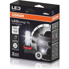 Kjøretøydeler Osram LED Fog Lamp Bulb Replacement Kit H8/H11/H16 (708/711/H16) Cool White 6000k 12V PGJ19 LEDriving FL [67219CW]