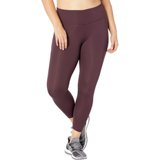 Adidas Optime Training Tights Plus Size - Shadow Maroon