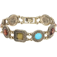 1928 Jewelry Link Bracelet - Gold/Multicolour