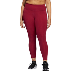 Adidas Optime Training Tights Plus Size - Legacy Burgundy