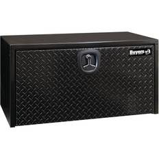 Buyers Steel Underbody Truck Box W/ Diamond Tread Aluminum Door Black 18x18x36 1702505