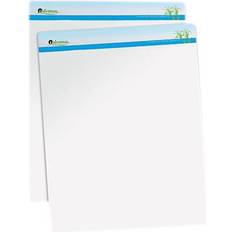 Universal Recycled Easel Pads Faint Rule 27 x 34 White 50-Sheet 2/Carton