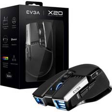Wireless ergonomic mouse EVGA 903T120BKKR X20 Gaming Mouse Wrls