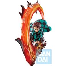 Bandai Demon Slayer: Kimetsu No Yaiba Ichibansho Tanjiro Kamado Figure Black/Green/Orange One-Size