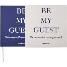 Printworks Guestbook Grey/Navy