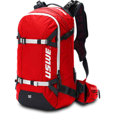 Dame Løpesekker USWE Snowy 16 Ski touring backpack size 16 l, black/red