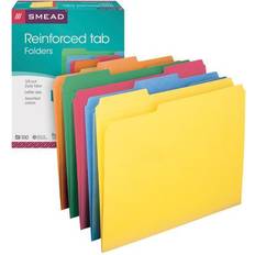 Smead Reinforced Top Tab Colored File Folders, 1/3-cut