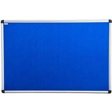 Blue Bulletin Boards Floortex Viztex Fabric Bulletin