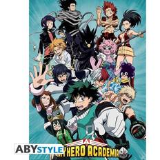 Blau Poster ABYstyle My Hero Academia Heroes Blue Poster