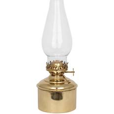 Silbrig Öllampen Strömshaga Haga Öllampe 22cm
