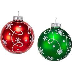 Kurt Adler S. 6pc. Swirl Christmas Tree Ornament