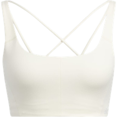 Adidas CoreFlow Medium Support Bra - Wonder White