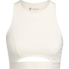 Adidas CoreFlow Medium Support Bra - Wonder White