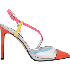 Nine West Timie - Orange Patent Multi