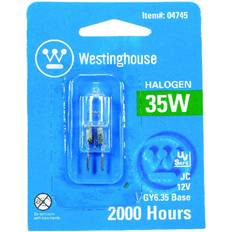 Westinghouse 35-watt Halogen T4 JC Single-Ended Clear GY6.35 Base Light Bulb