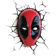 Wall Lamps Marvel Deadpool Mask 3D Wall Lamp