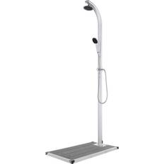 vidaXL Garden Shower Grau