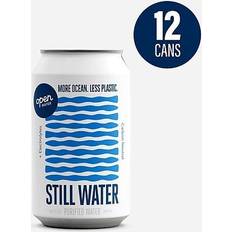 Bottled Water Open Water Still Canned Water with Electrolytes, 12oz, Case