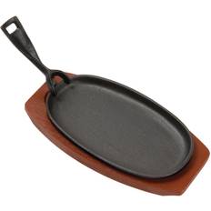 Eier- & Pfannkuchenpfannen Olympia Cast Iron Oval with Stand