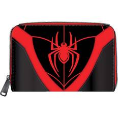 Loungefly Marvel Miles Morales Ziparound Wallet - Black/Red One-Size