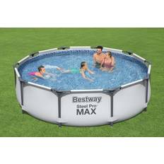 Pools Bestway Steel Pro MAX Swimmingpool > I externt lager, forväntat leveransdatum hos dig 30-10-2022