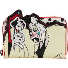 Loungefly Disney: 101 Dalmatians Cruella De Vil Villains Scene Zip Around Wallet