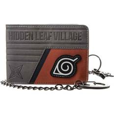 BioWorld Naruto Hidden Leaf Village Wallet with Chain