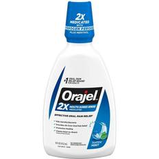 Orajel Antiseptic Mouth Sore Rinse Mint 16.0