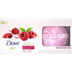 Dove Bath Bombs Dove Milk Swirls Bath Bombs Vanilla Raspberry Creamsicle 2 Ct 2.8 Oz ea