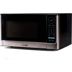 Commercial Chef 0.7 Cu. ft. Countertop Microwave Oven, Black