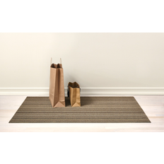 Utematter Chilewich Skinny Stripe Indoor/Outdoor Shag Mat Brun, Grønn